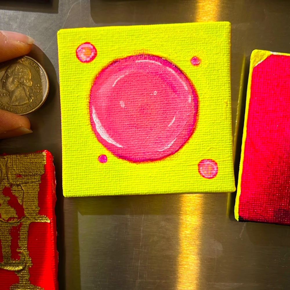 “BUBBLEGUM POP” Pocket Painting